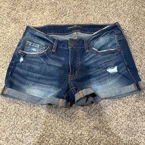 Dark wash denim Aeropostale shorts size 2